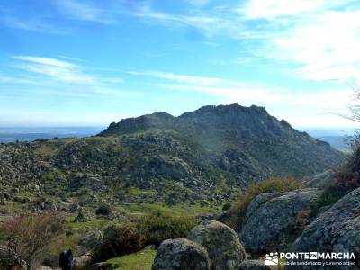 Las Machotas - Senderismo entresemana - Pico de El Fraile y los Tres Ermitaños; rutas madrid a pie